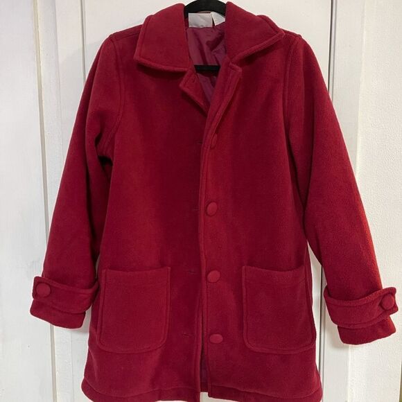 Cozy up with Blair teddy winterberry coat - Picture 2 of 7